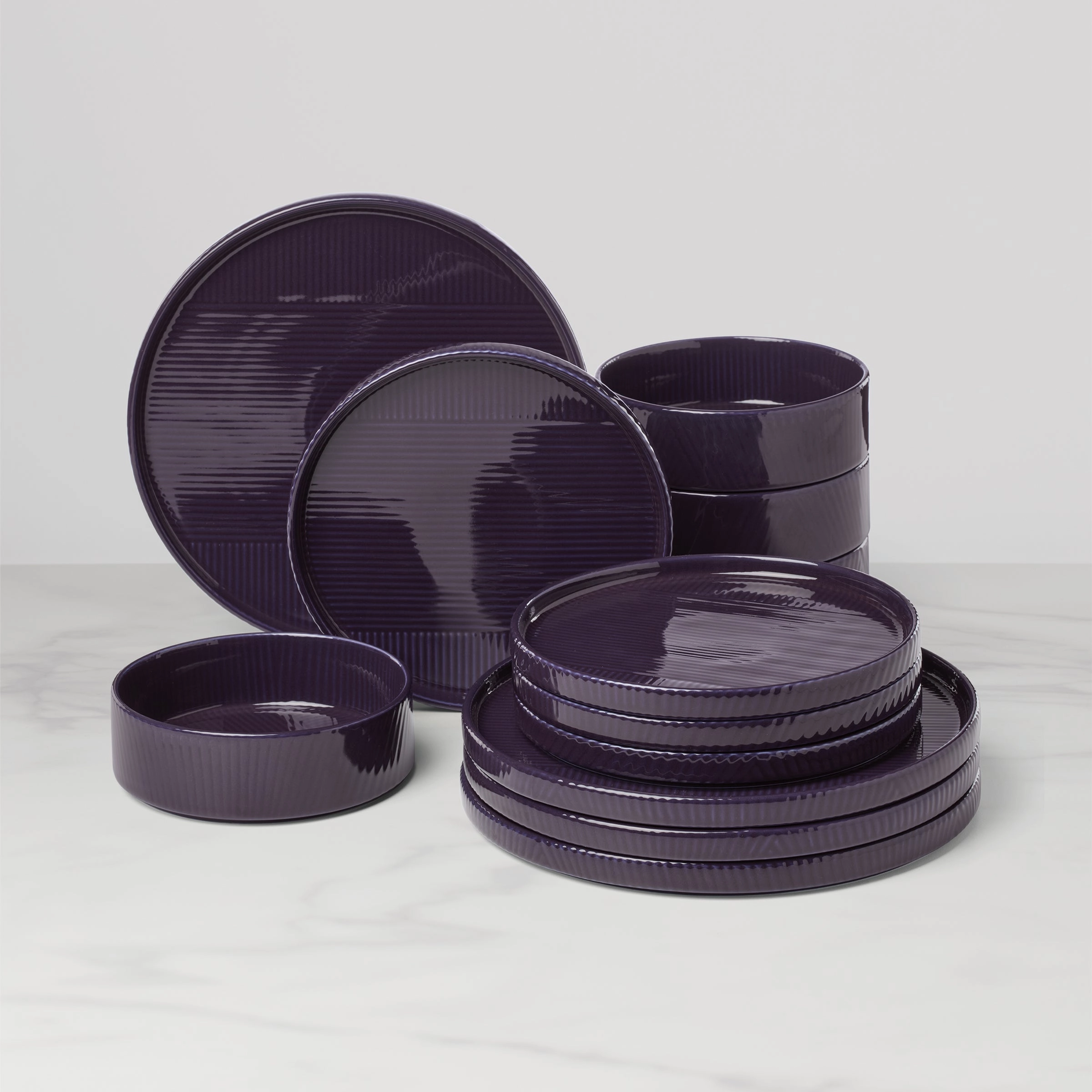 Modulus Nightshade 12-Piece Dinnerware Sethalloween party decor ,outdoor halloween decor 