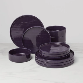 Modulus Nightshade 12-Piece Dinnerware Sethalloween party decor ,outdoor halloween decor 