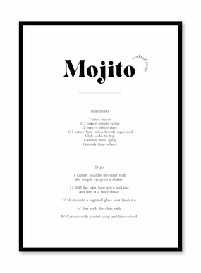 Mojito, Posterpop culture themed posters