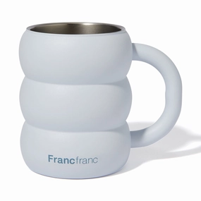 MokoMoko Stainless Steel Mug 260ml Blueglass cups ,personalized mugs 