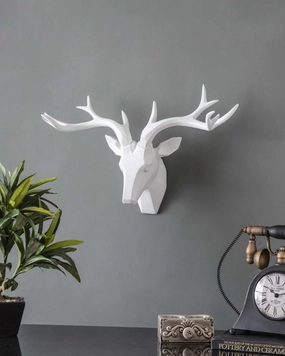 Monochrome Wall Mounted Stagnordic style wall decor