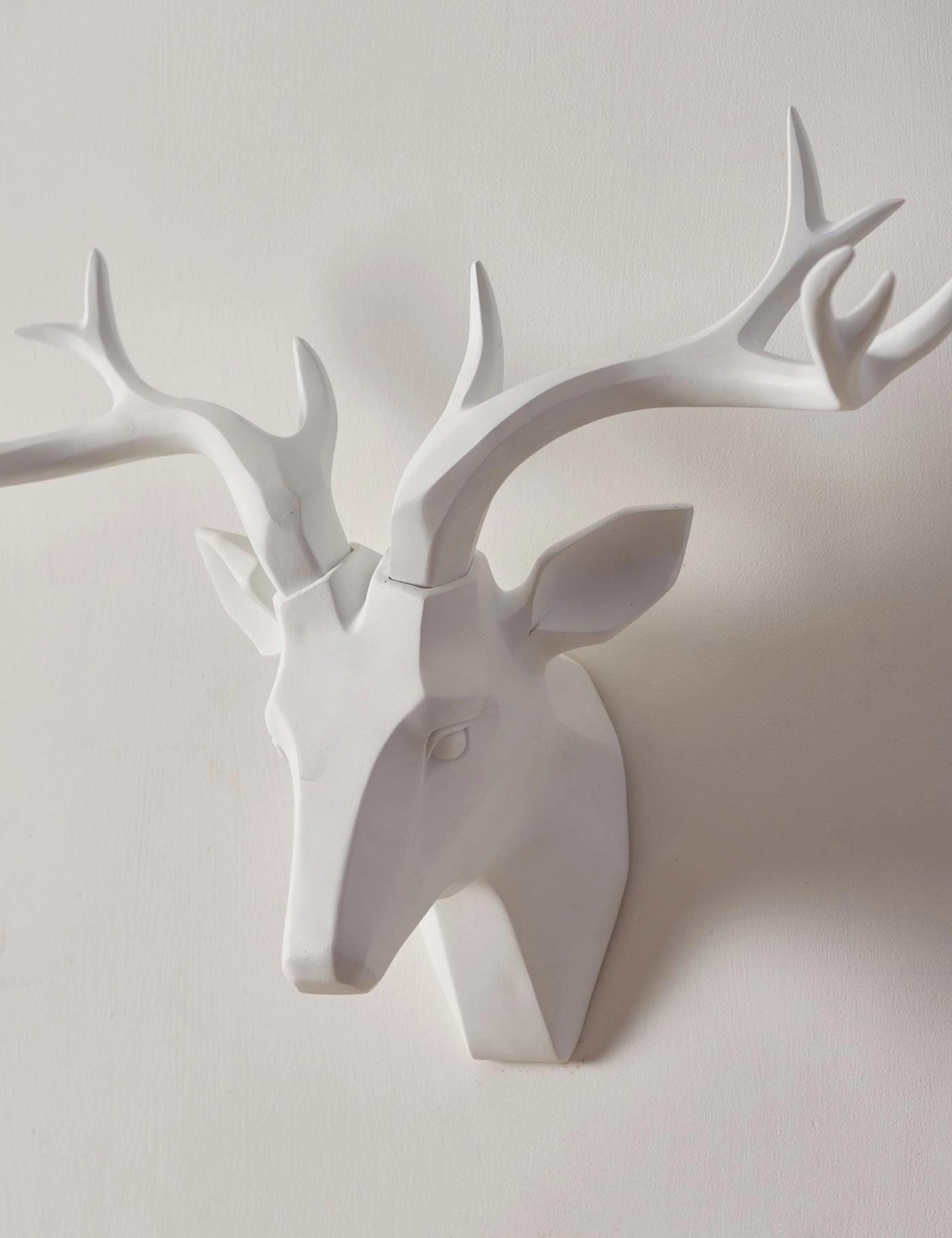 Monochrome Wall Mounted Stag