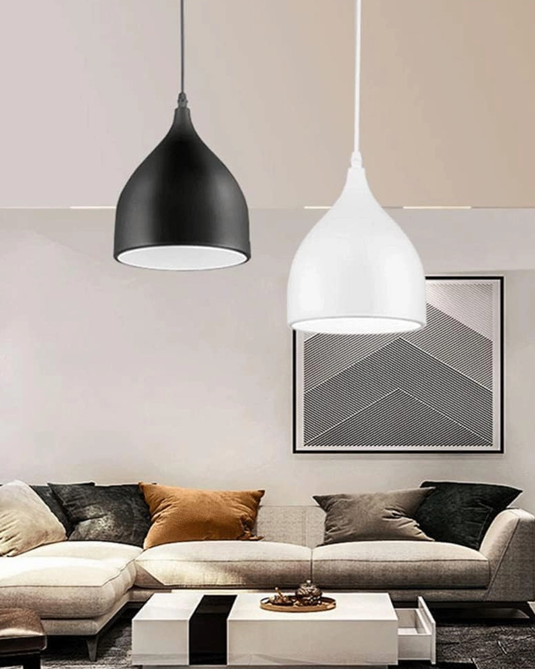 MonoDrop Pendant Lights - Set of 2modern wall lamp,smart wall lamp