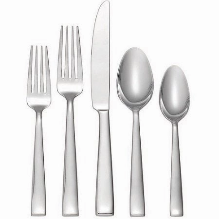 Monolith 20 Piece Flatware Seteco-friendly bamboo fiber tableware set 