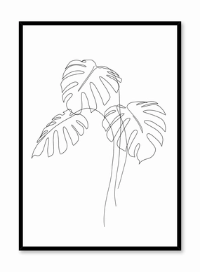 Monstera Trio, Posterpop culture themed posters