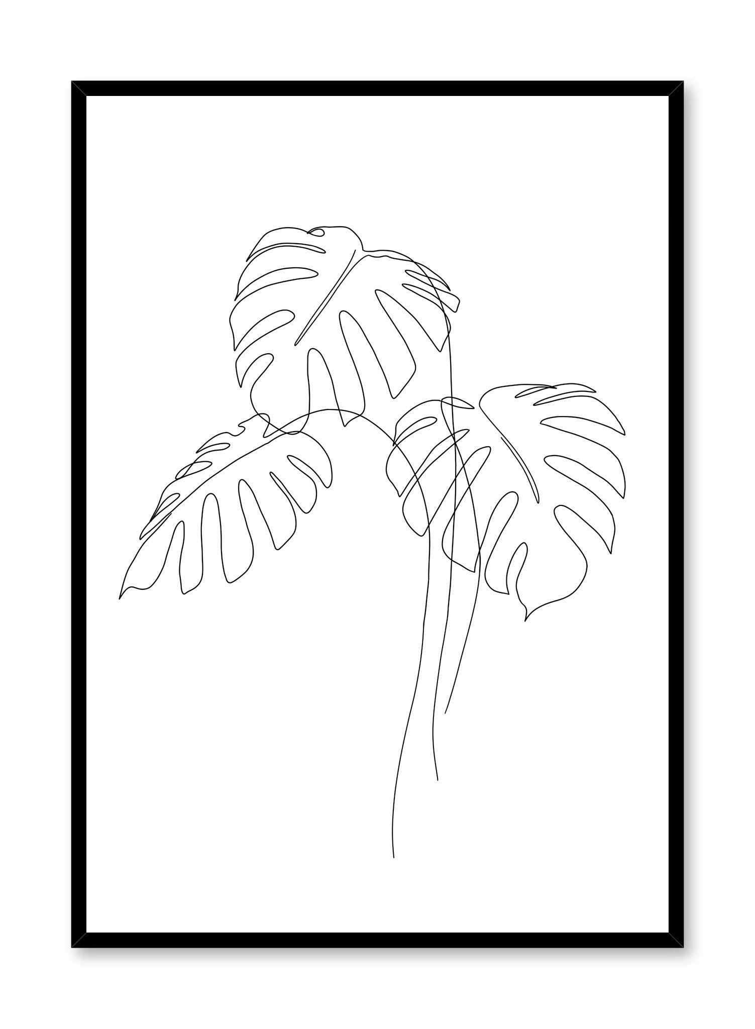 Monstera Trio, Posterpop culture themed posters