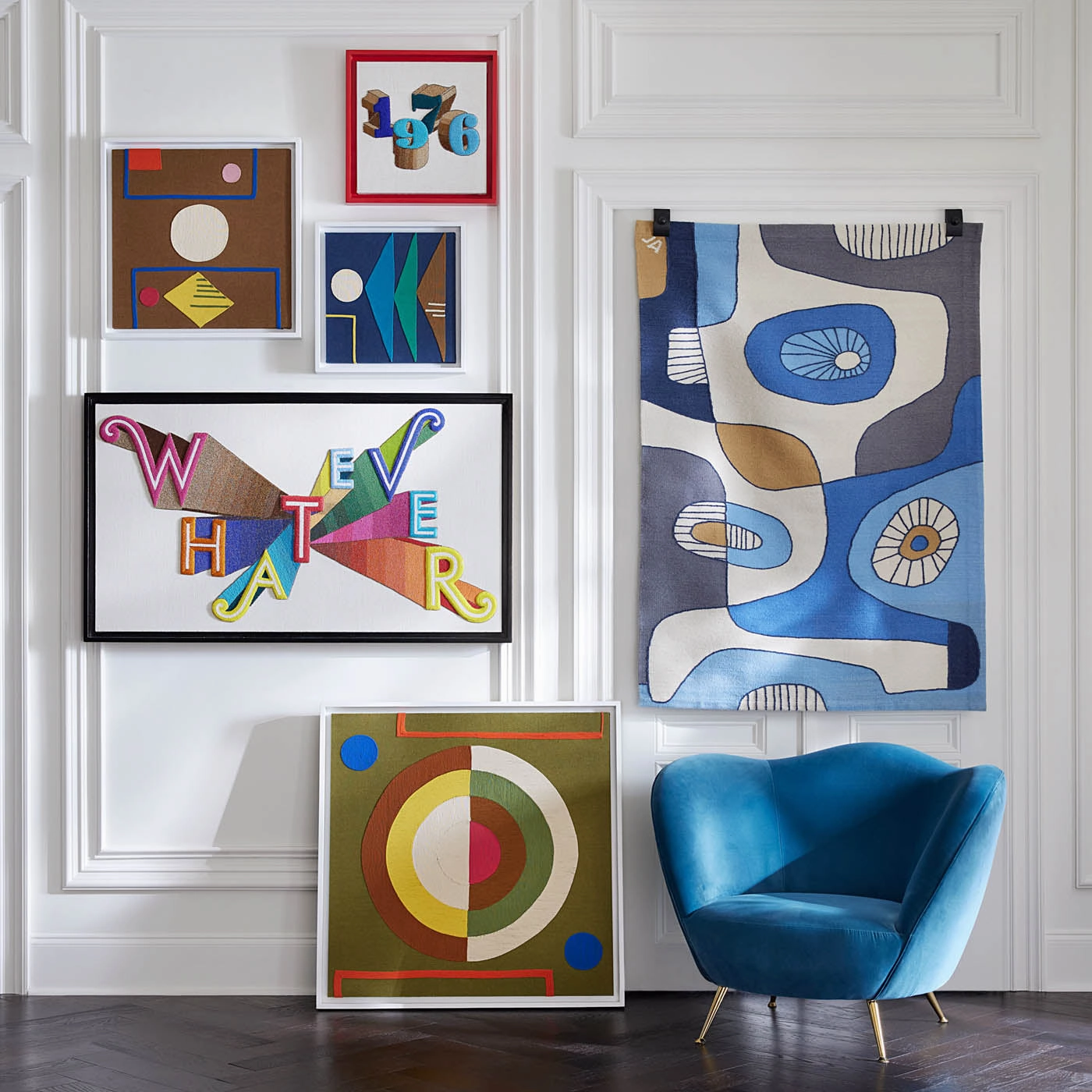 Monterey Bullseye Corded Art