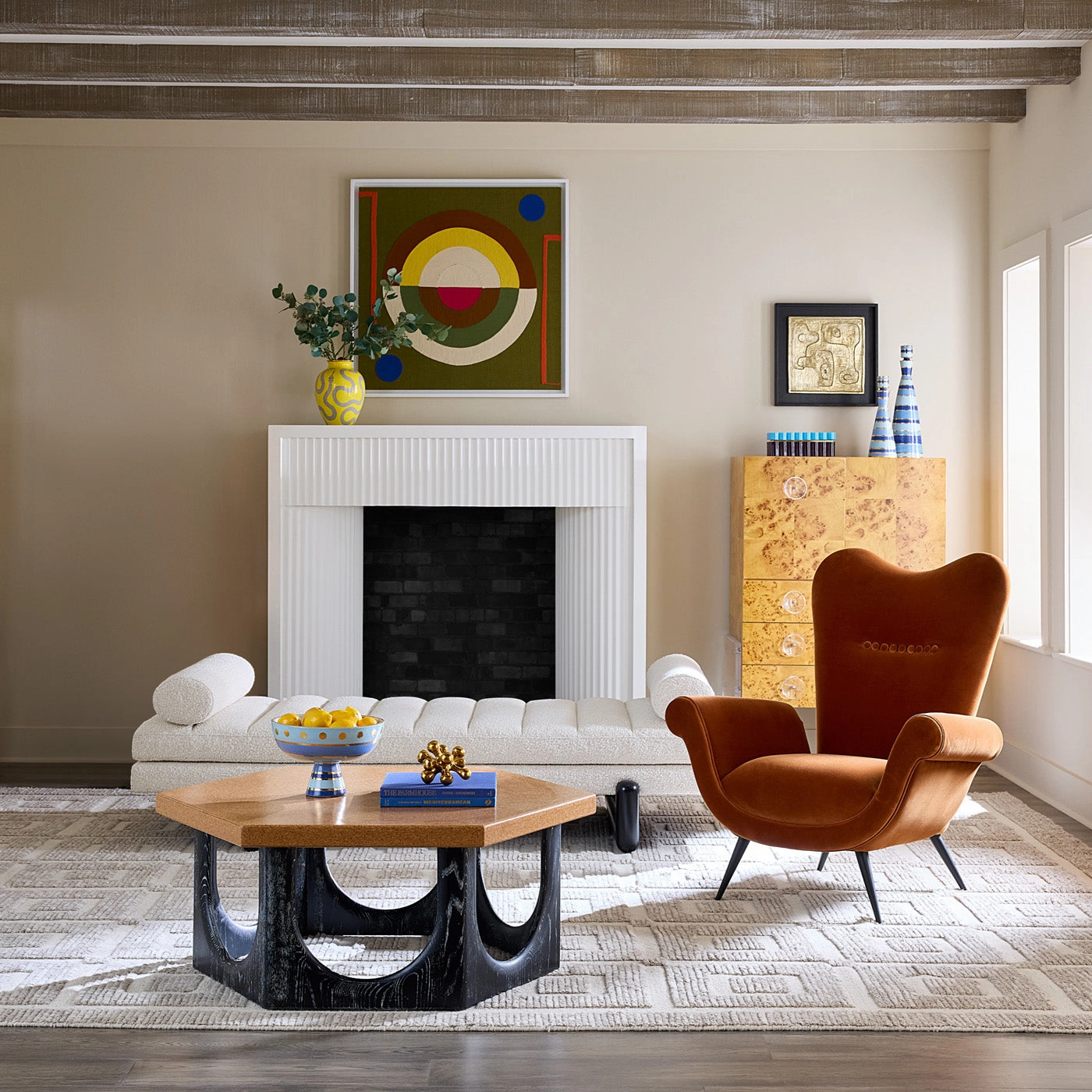 Monterey Bullseye Corded Art