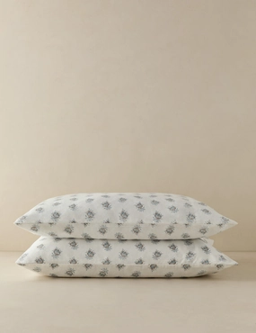 Montreal Linen Cotton Pillowcase (Set of  2)bedding sets ,throw blankets 