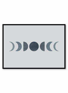 Moon Phases, Posterpop culture themed posters