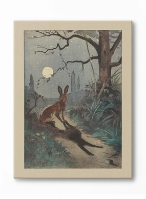 Moonlit Dreams, Canvasindoor decorative canvas print