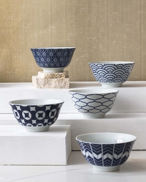 Moorish Katoris - Set of 5modern kitchen decor ,kitchen dinner set ,dinnerware 