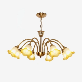 Morning Glory Chandelierrustic chandelier,bedroom chandelier 