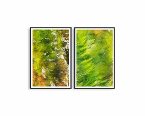 Moss Set Includes Two Printsnordic style wall decor