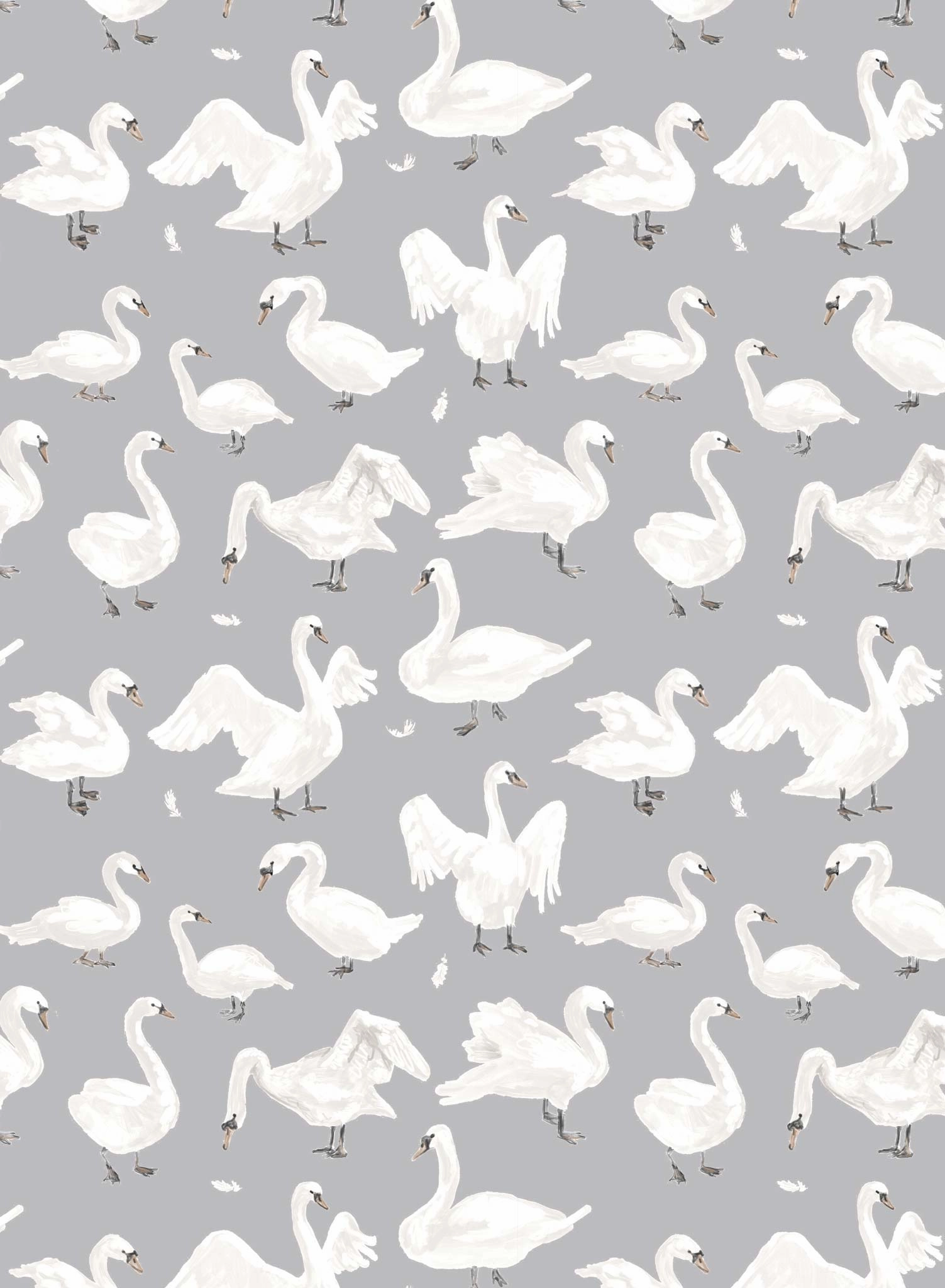 Mother Goose, Wallpaper