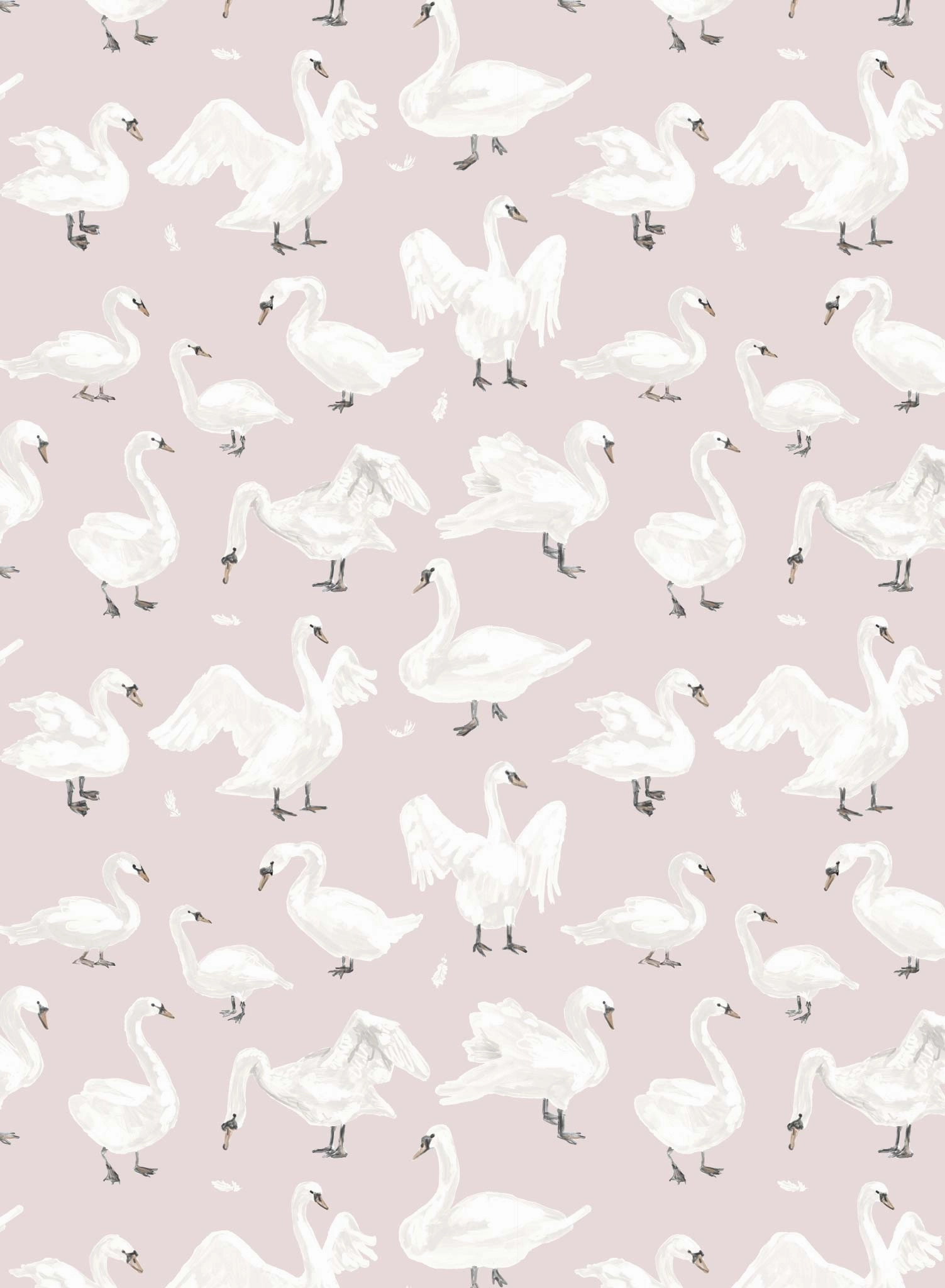 Mother Goose, Wallpaper