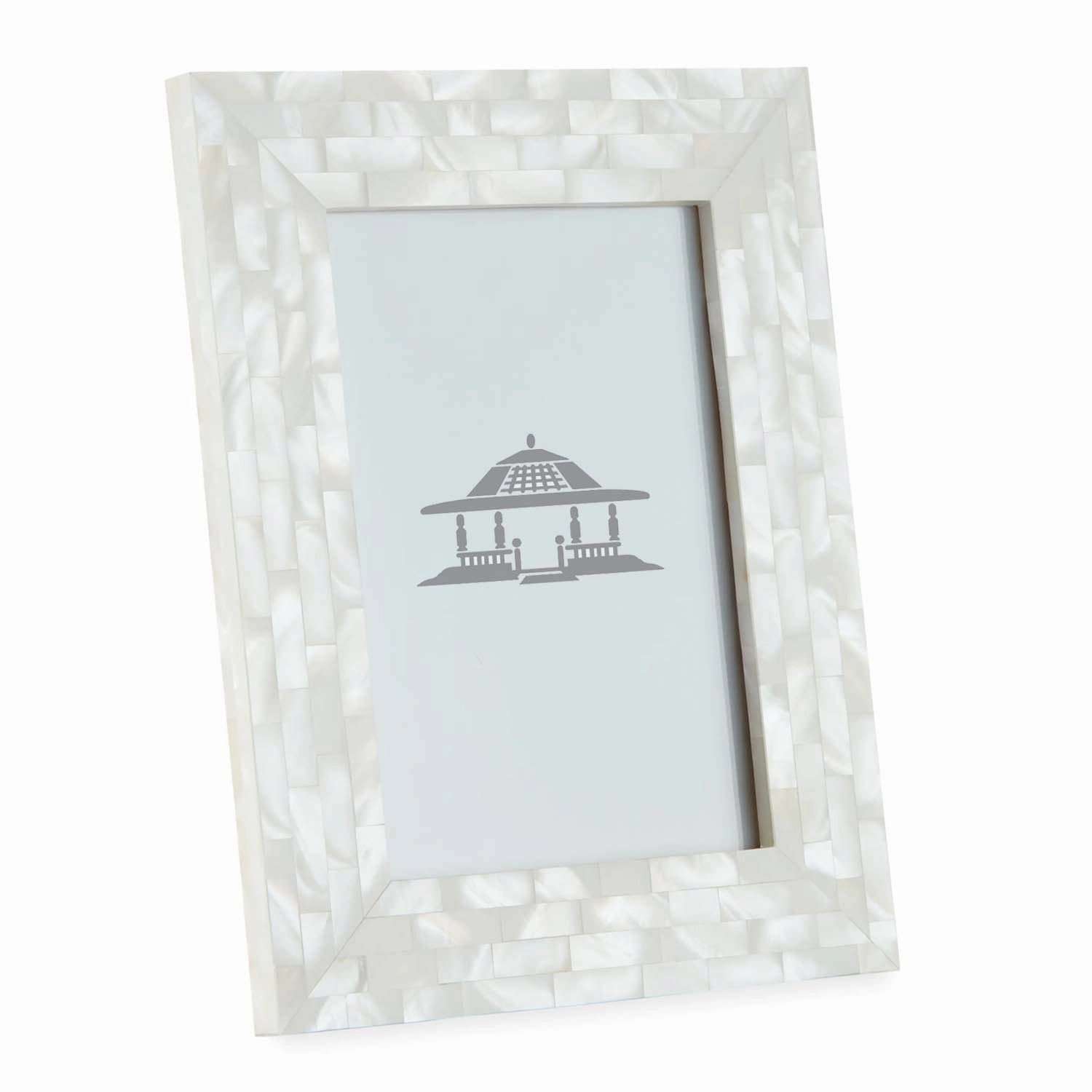 Mother Of Pearl Frame - 5"x7"bedding sets ,throw blankets 