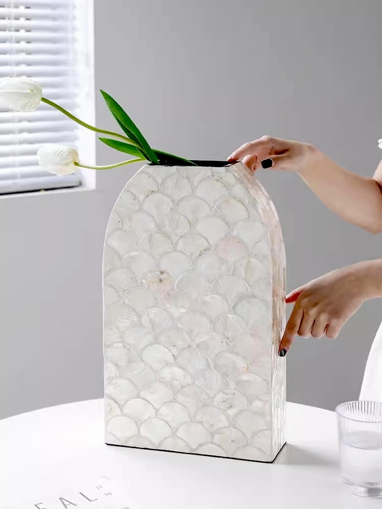 Mother of Pearl Vase