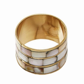 Mother Pearl Nap Ring Holdernordic style desktop ornaments