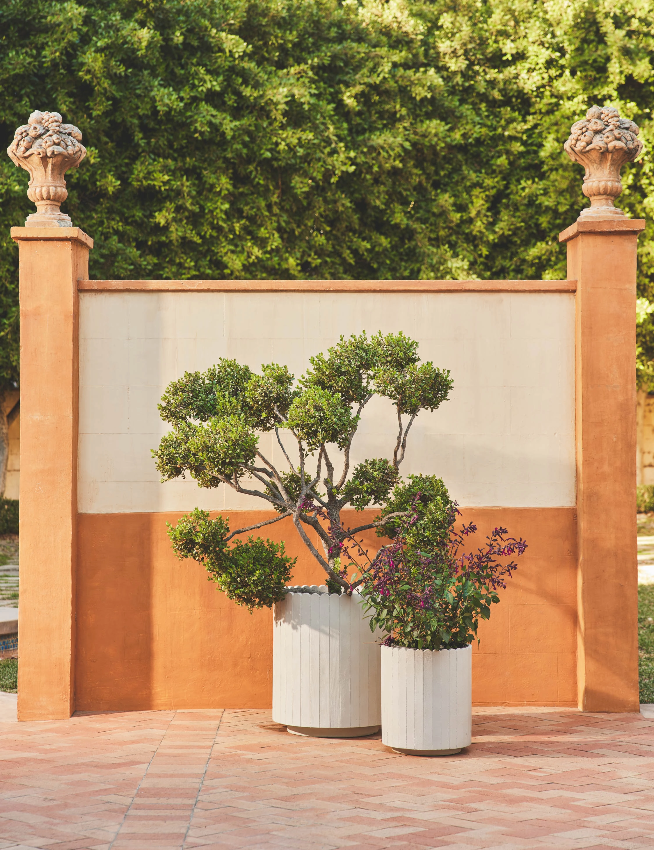 Mowry Indoor/Outdoor Planteroutdoor wrought iron plant stand