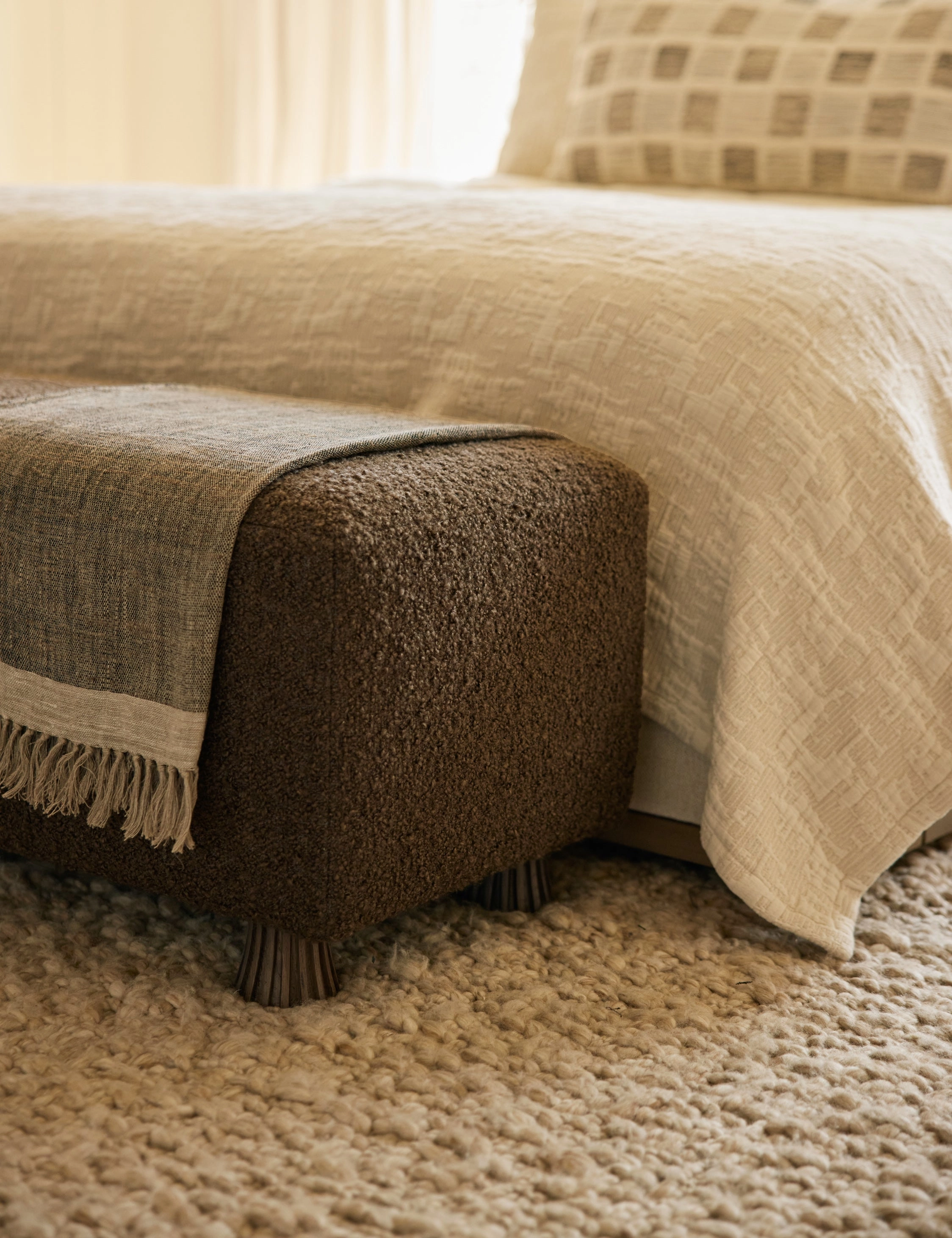 Muro Cotton Coverlet by DISC Interiors