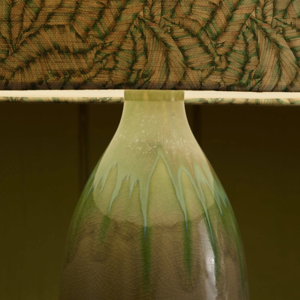 Musa Eva & Narvi Complete Table Lamp Jade/Kiwi