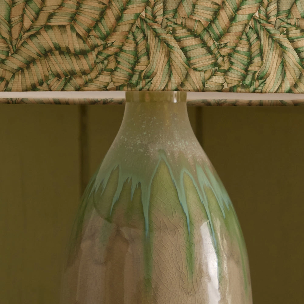 Musa Eva & Narvi Complete Table Lamp Jade/Kiwi