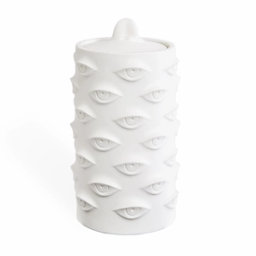 Muse Eyes Cookie Jarmodern kitchen decor ,kitchen dinner set ,dinnerware 