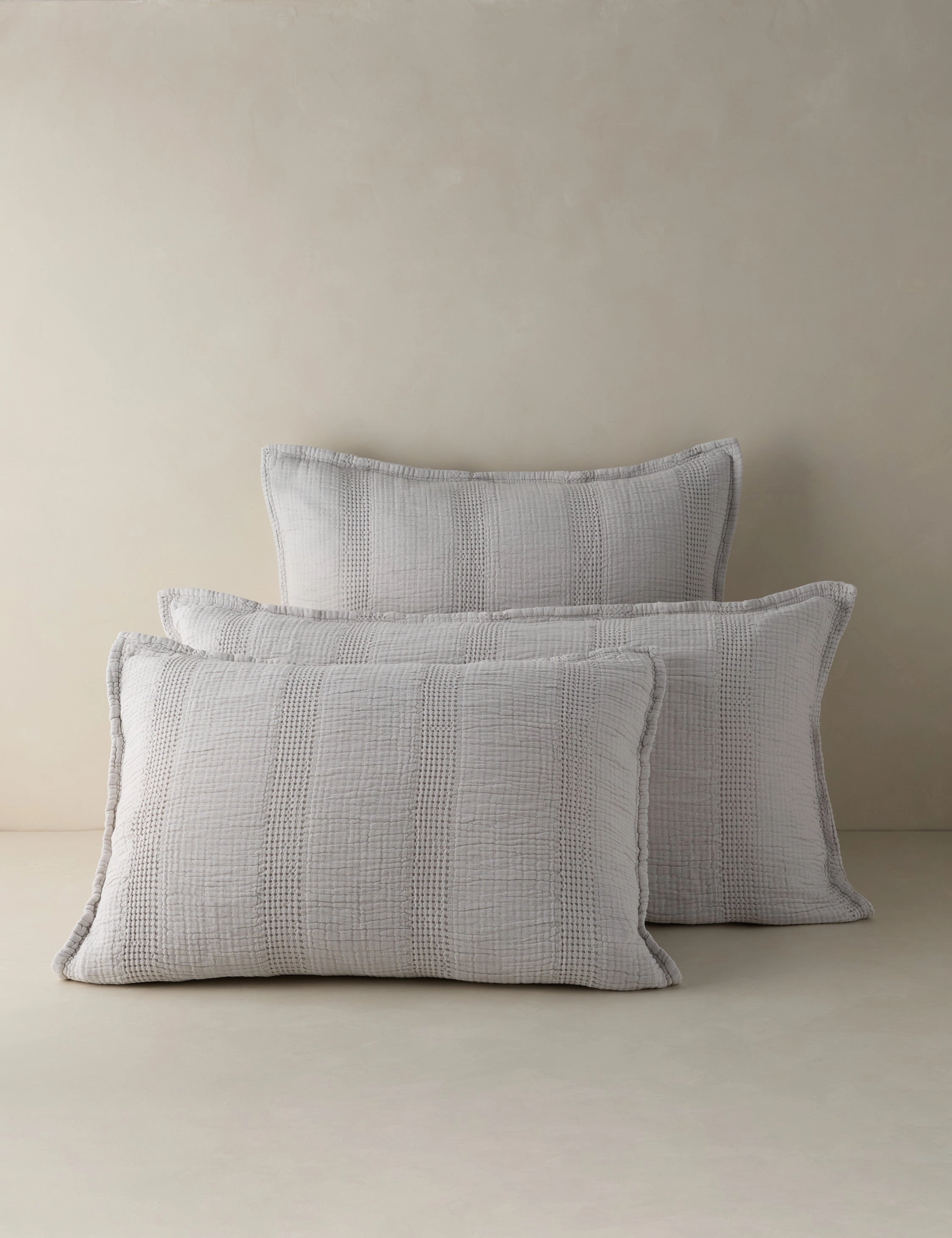 Nantucket Cotton Matelasse Euro Sham by Pom Pom at Home