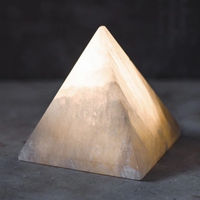 Natural Stone Pyramid Lamphome decoration ,modern home decor 