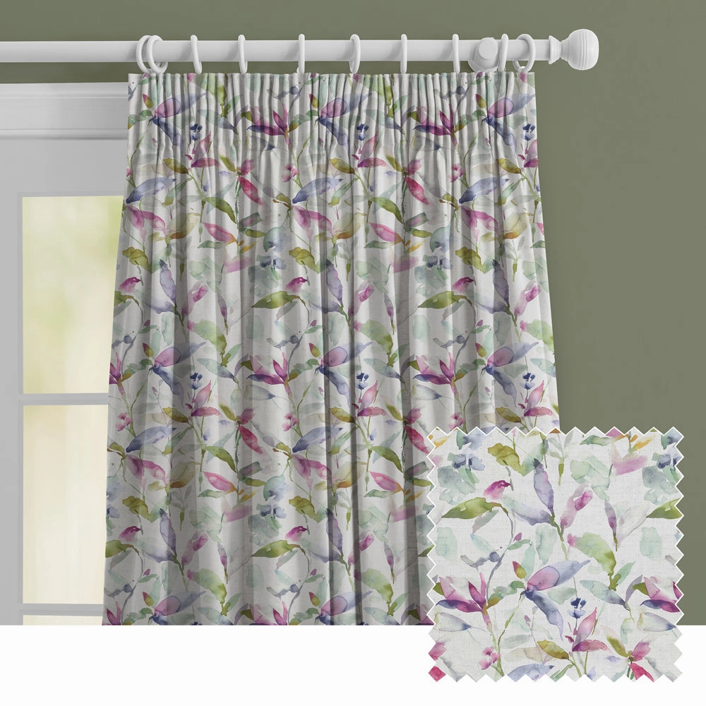 Naura Printed Made to Measure Curtains Summerbedding sets ,throw blankets 