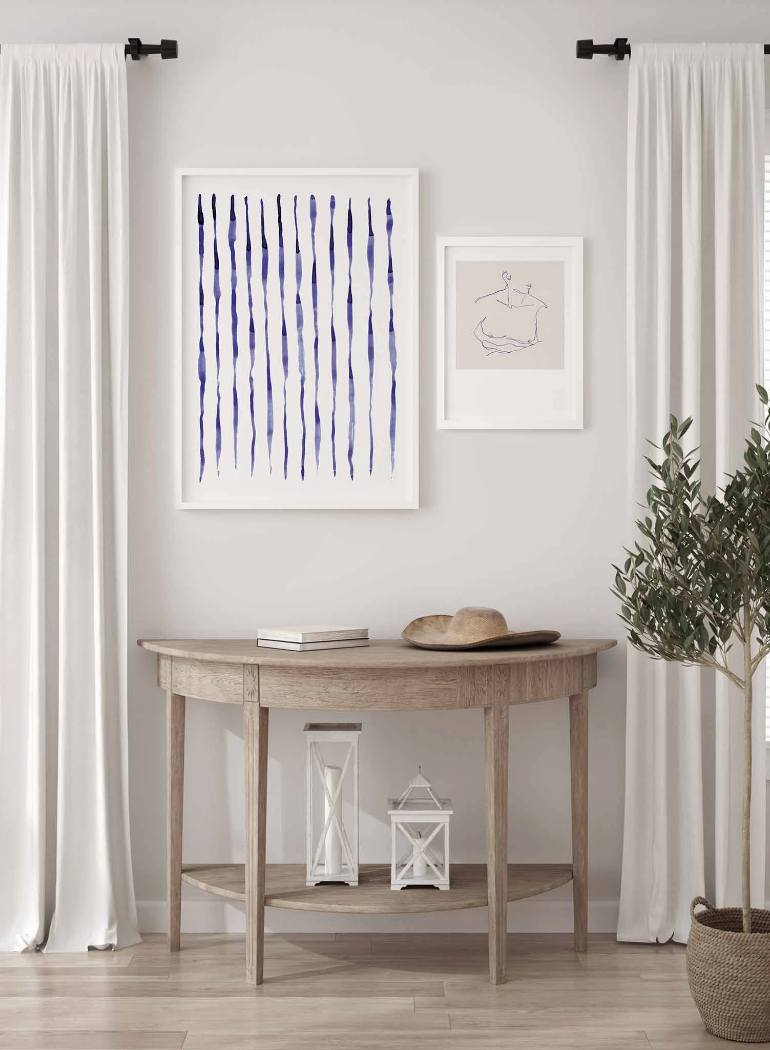Nautical Stripes, Poster