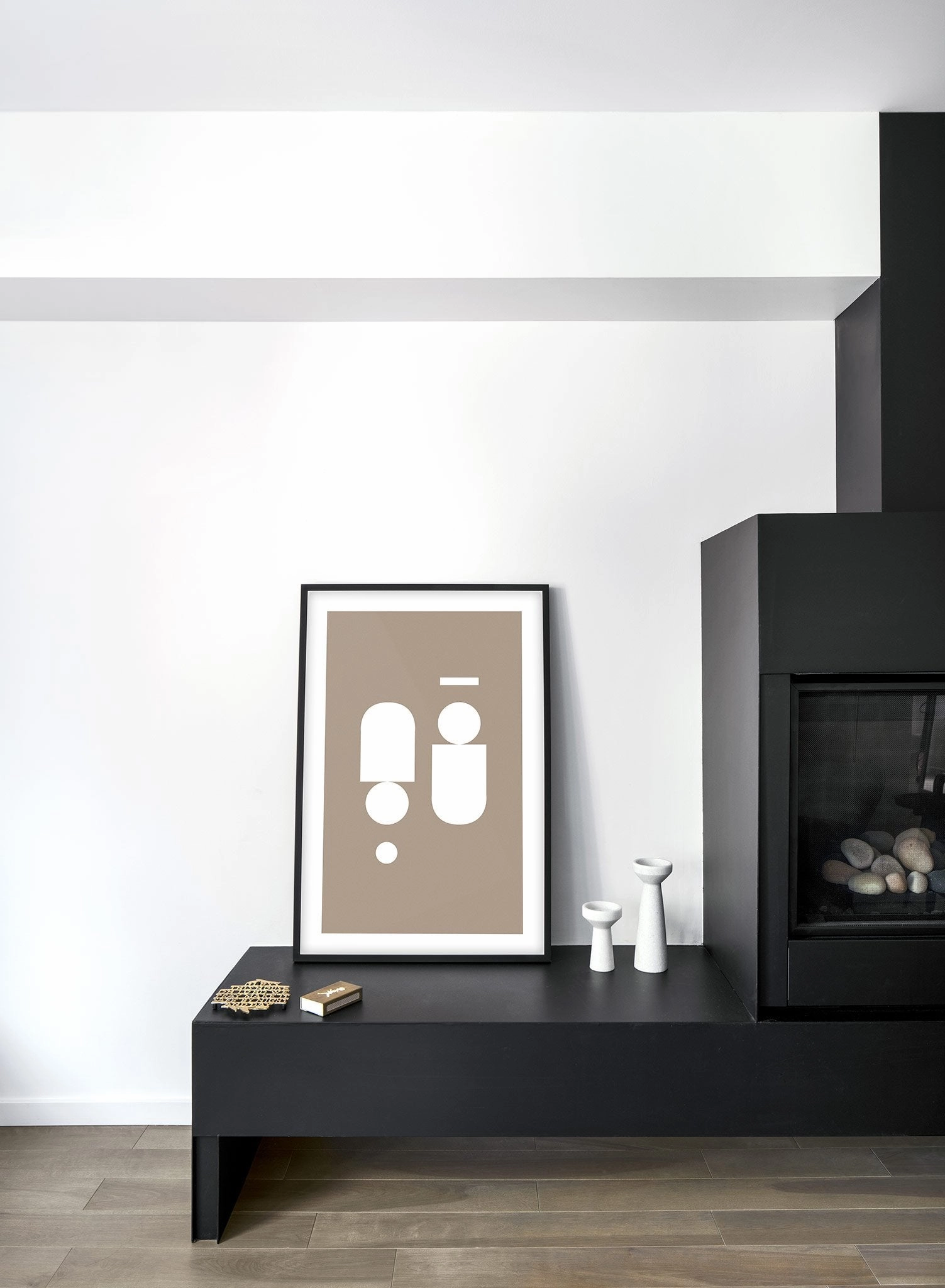 Near Symmetry in Beige, Poster
