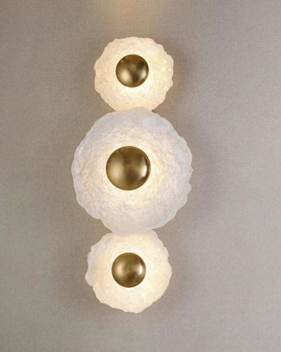 Nebula Glow LED Wall Sconce - Whitemodern wall lamp,smart wall lamp