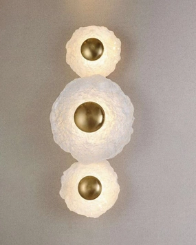 Nebula Glow LED Wall Sconce - Whitemodern wall lamp,smart wall lamp