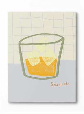 Negroni Sbagliato, Canvasindoor decorative canvas print