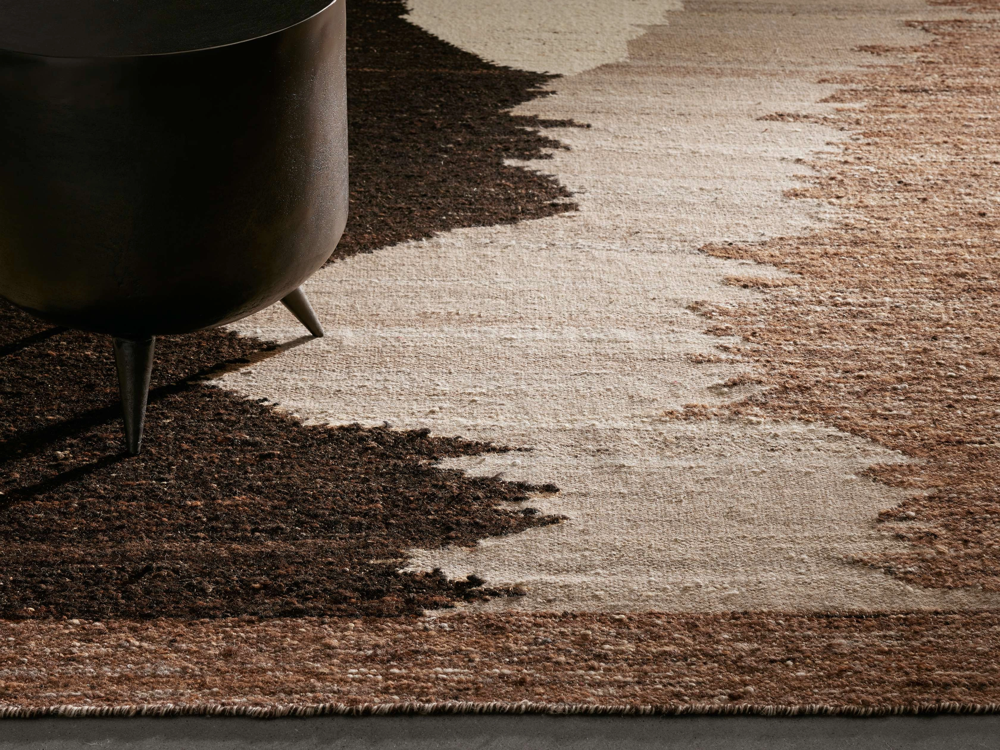 Neha Rugmodern color block patchwork rug