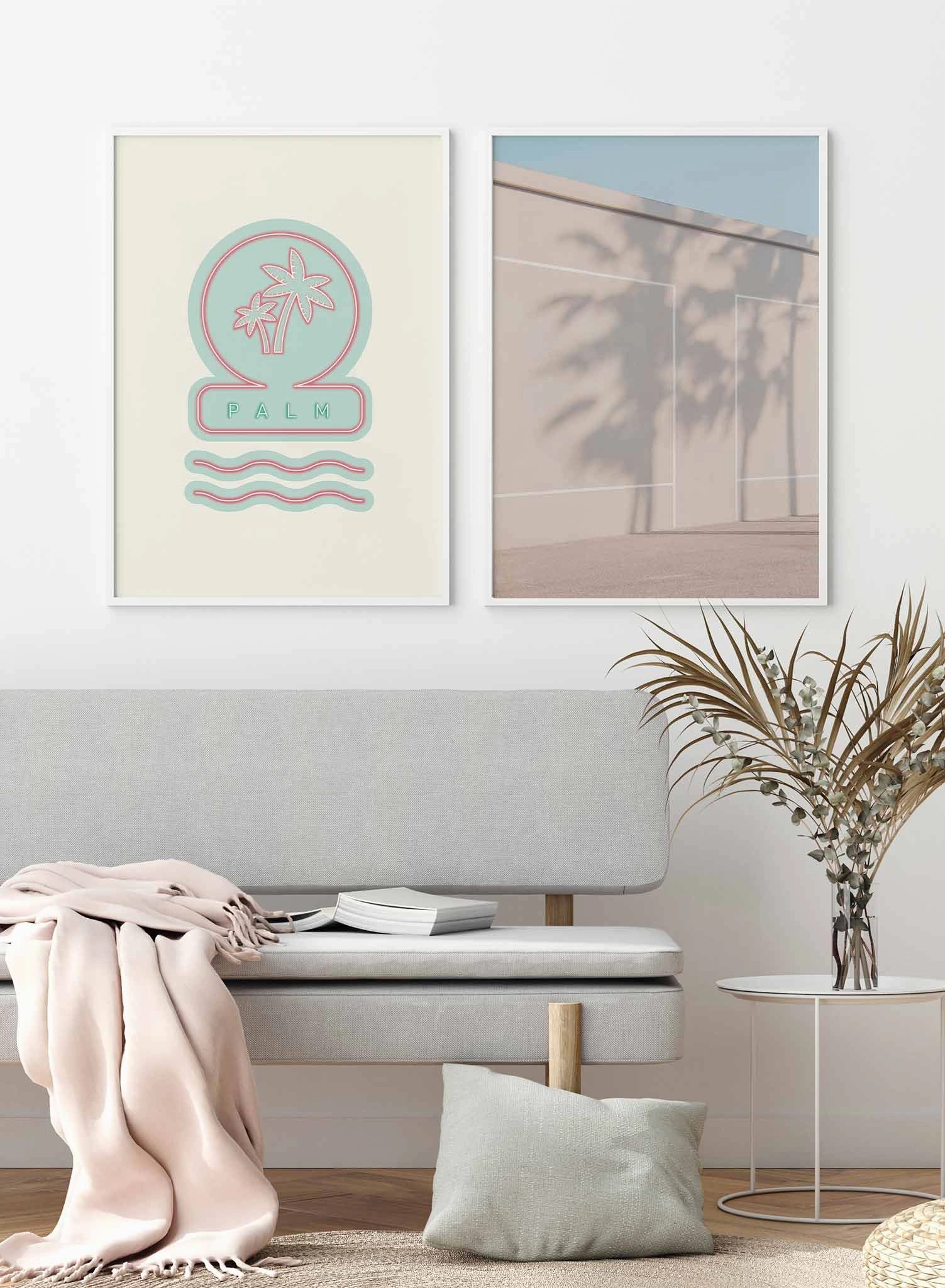 Neon Palms, Poster