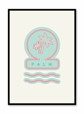 Neon Palms, Posterpop culture themed posters