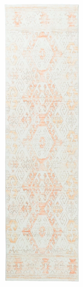 Neride Orange Washable Runner Rug *NO RETURNS UNLESS FAULTYmodern color block patchwork rug