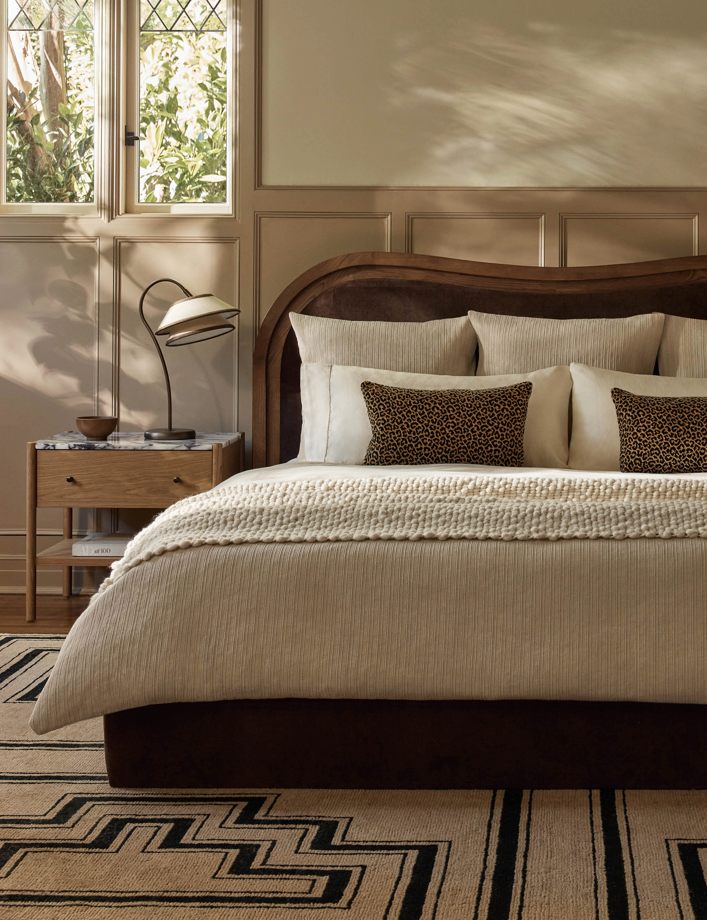 Nijo Cotton Duvet Cover by DISC Interiors