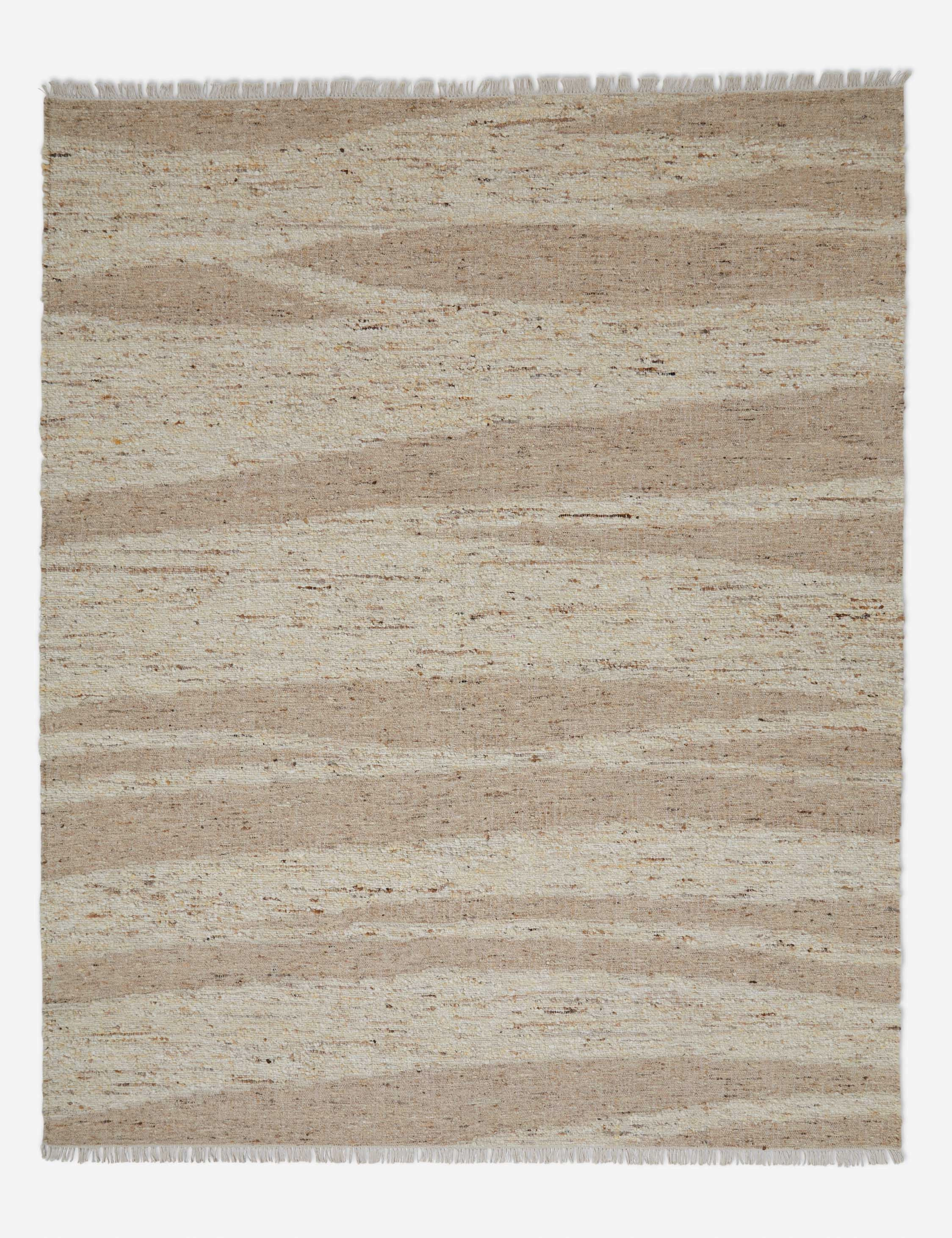 Nilani Flatweave Wool Rugmodern color block patchwork rug