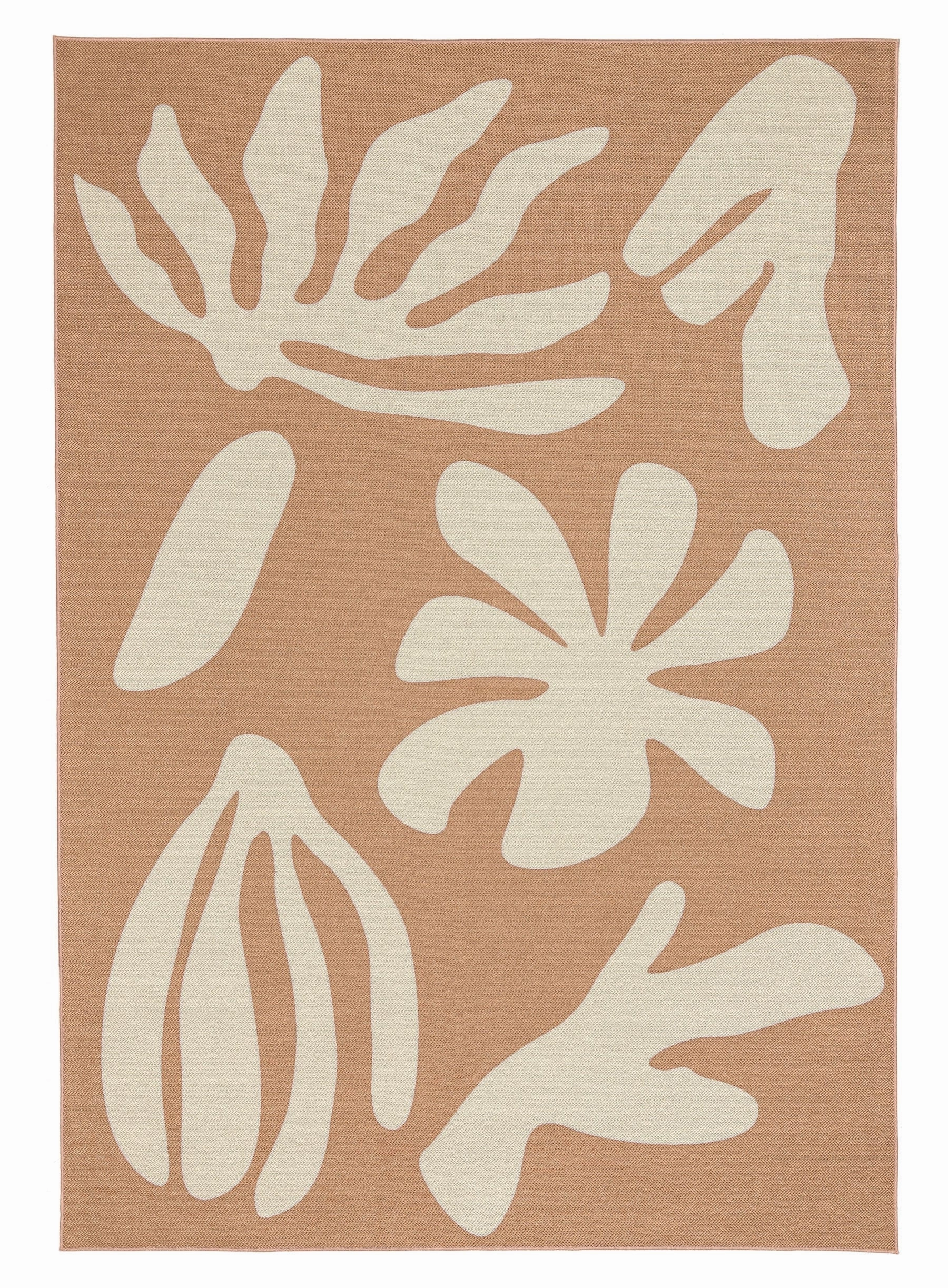Nitara Beige Graphic Indoor Outdoor Washable Rug *NO RETURNS UNLESS FAULTYmodern color block patchwork rug