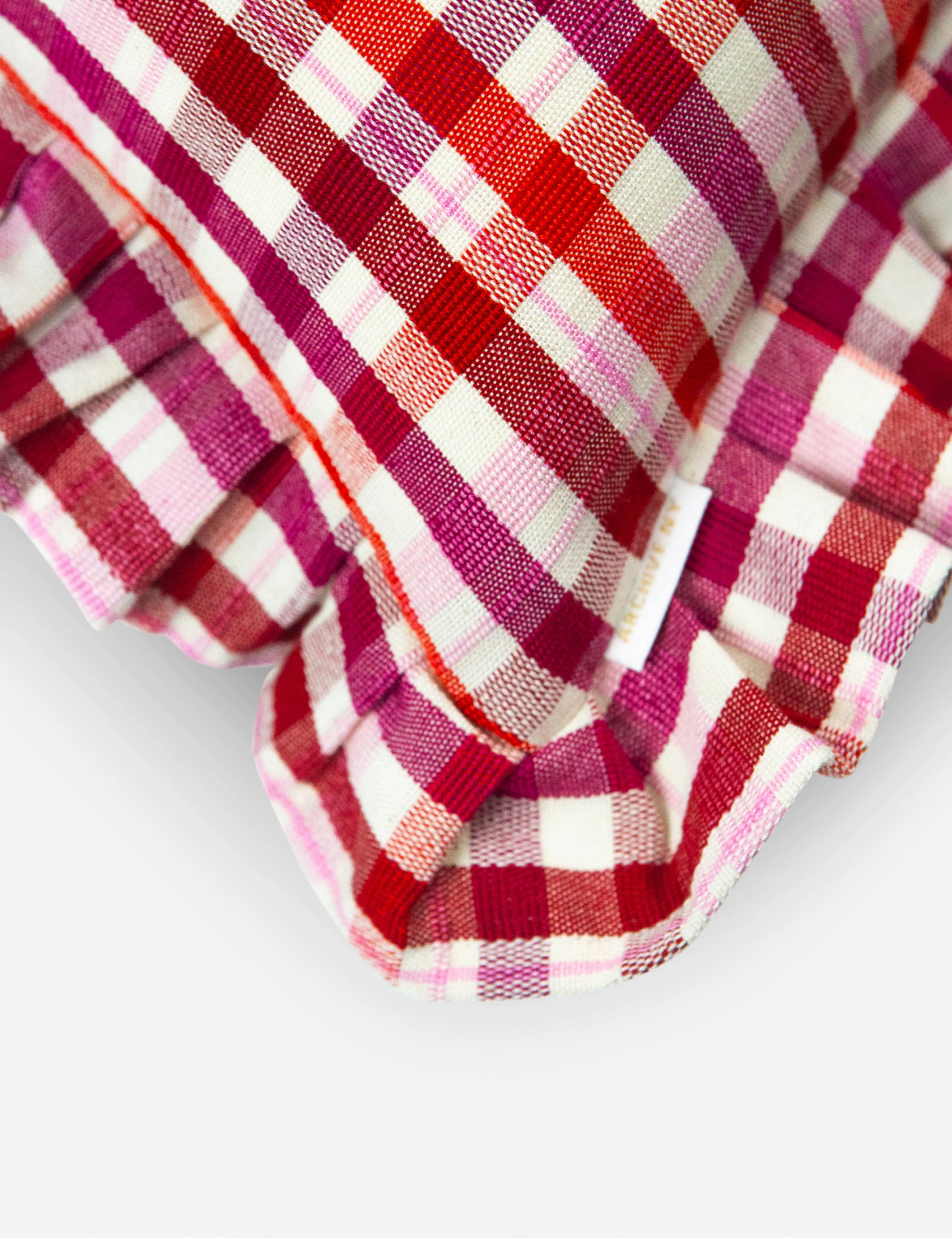 Noel Ruffle Pillow by Archive NY