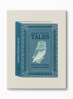 Nordic Tales Book Cover, Canvasindoor decorative canvas print