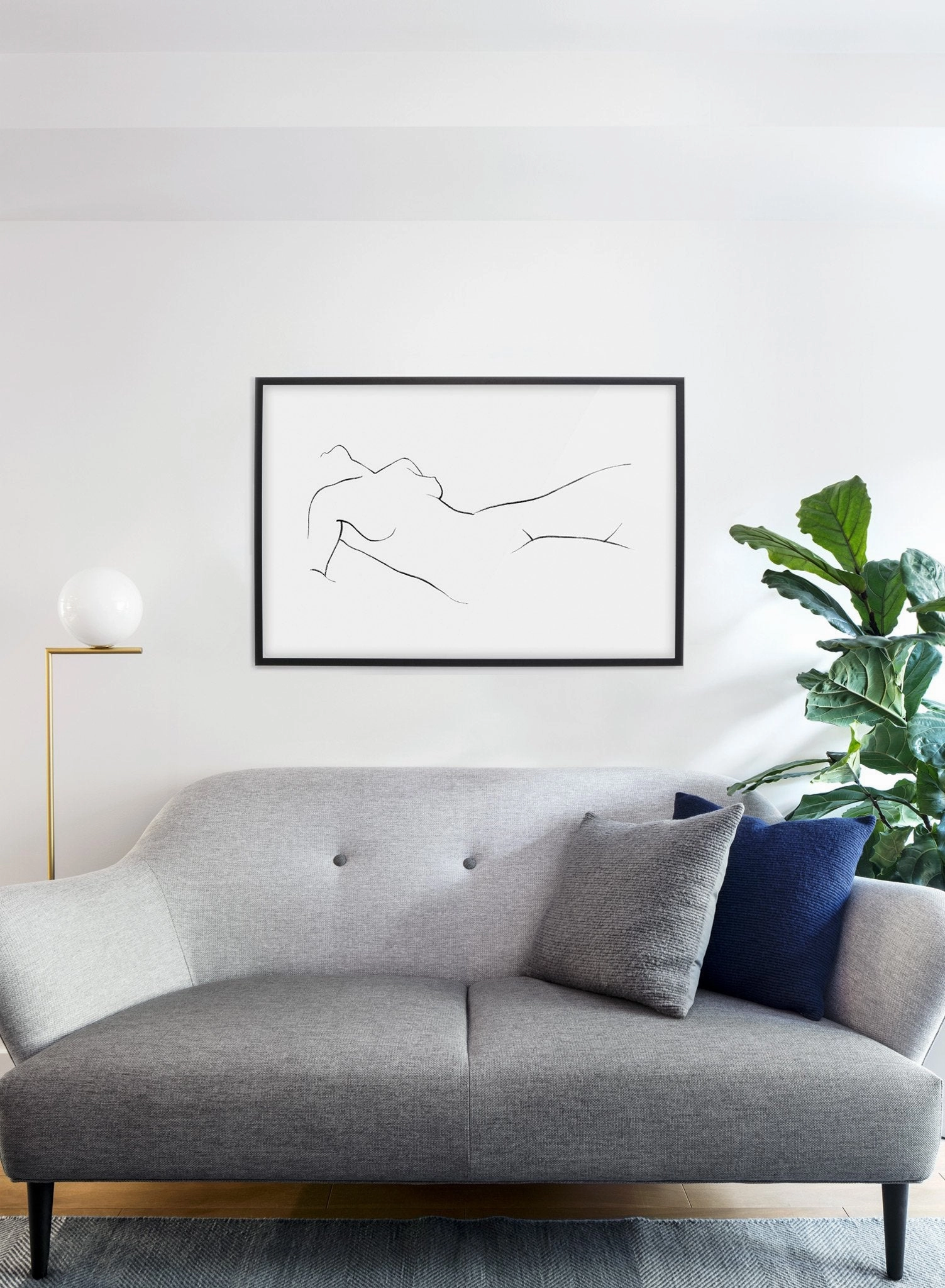 Nude Landscape, Poster