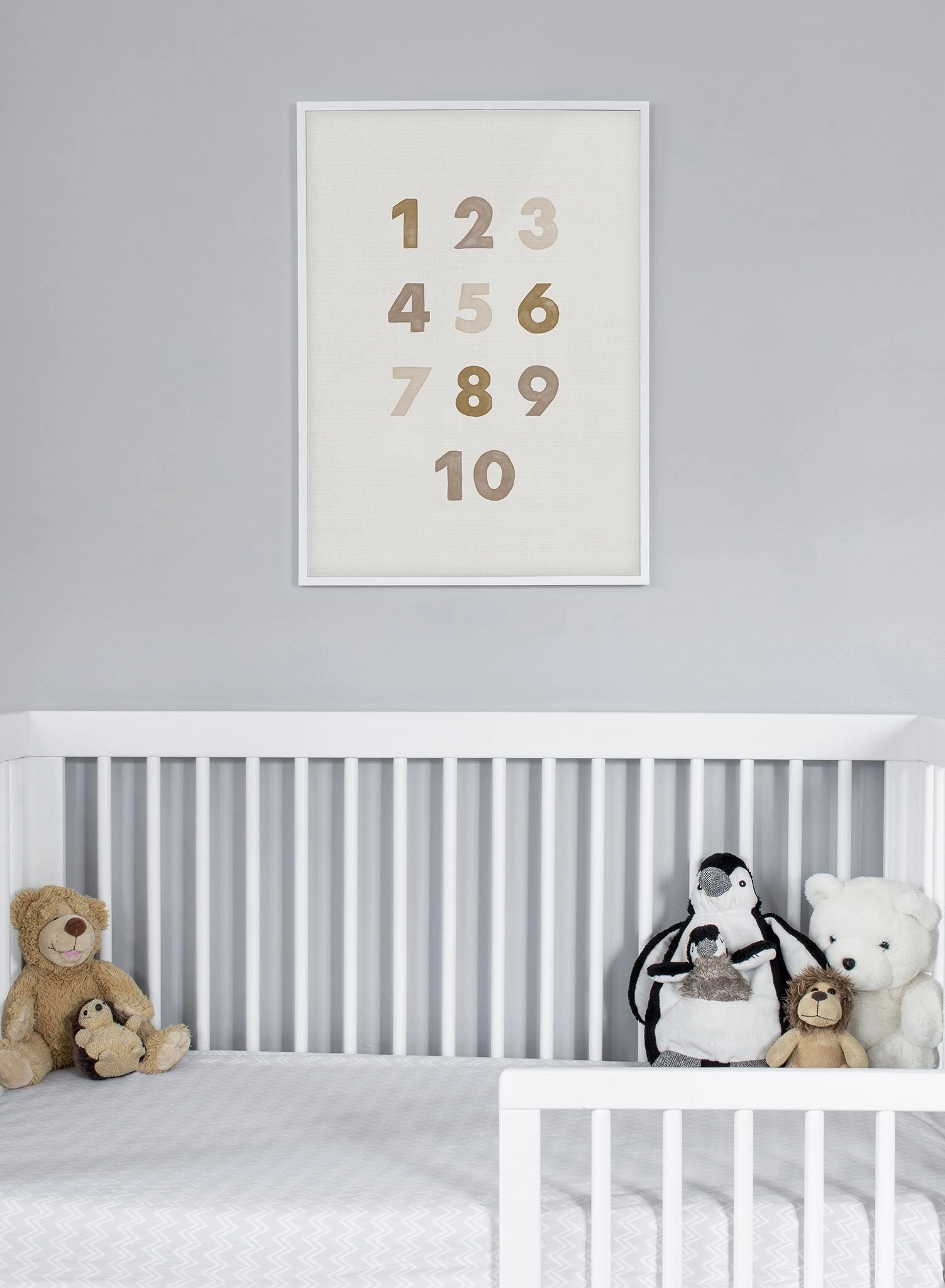 Numbers in Beige, Poster