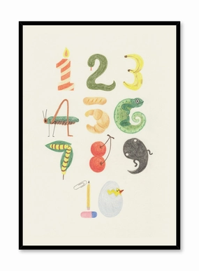 Numbers in Nature, Posterpop culture themed posters