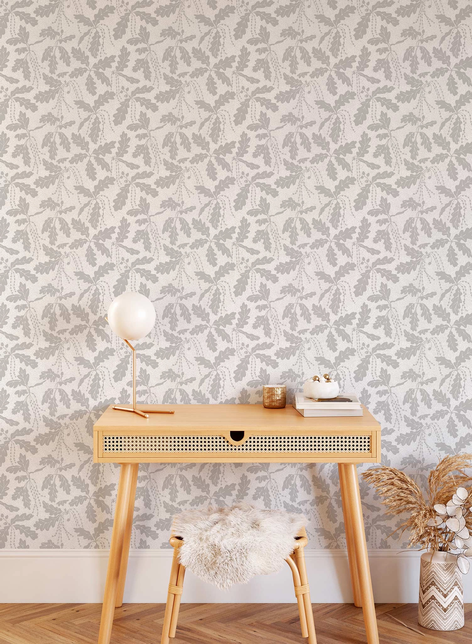 Oak Catkin, Wallpaper