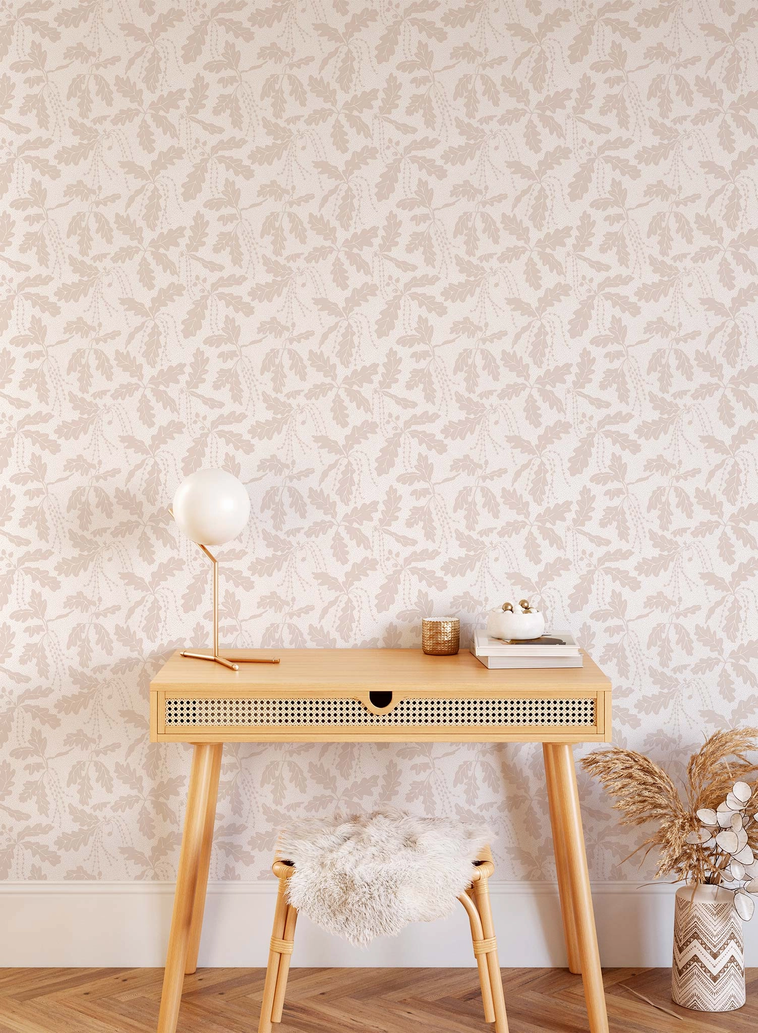 Oak Catkin, Wallpaper